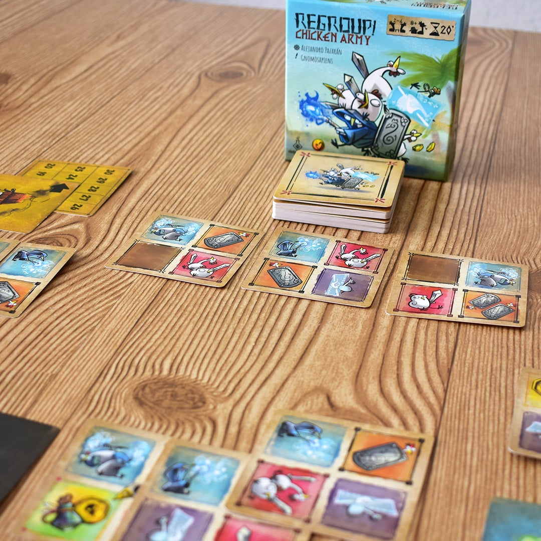 Juego De Mesa Regroup Chiken Army Adultos