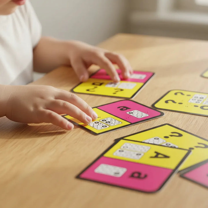 Juego De Cartas Didáctico Braille Abc Niños