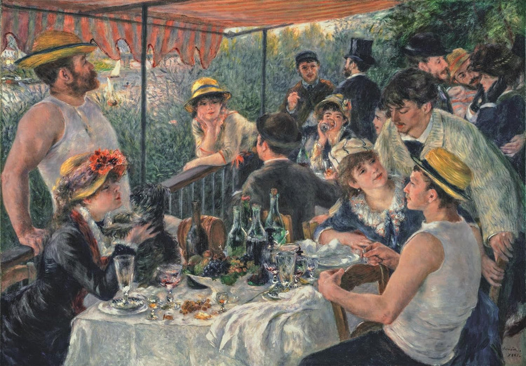 Rompecabezas Arte El Almuerzo De Los Remeros
