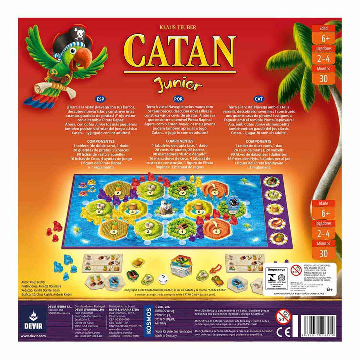 Juego De Mesa Catan Junior Para Niños