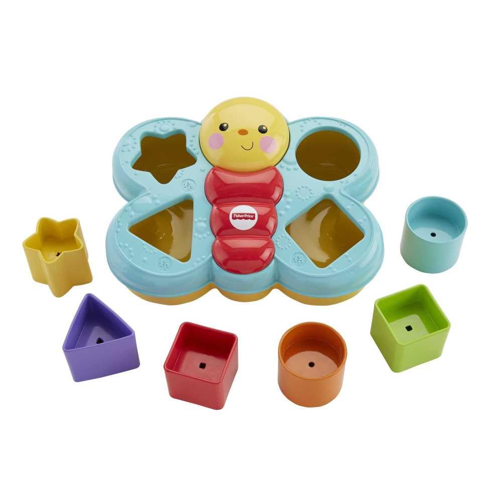 Juego Interactivo Mariposa  Encajar figuras para Niños