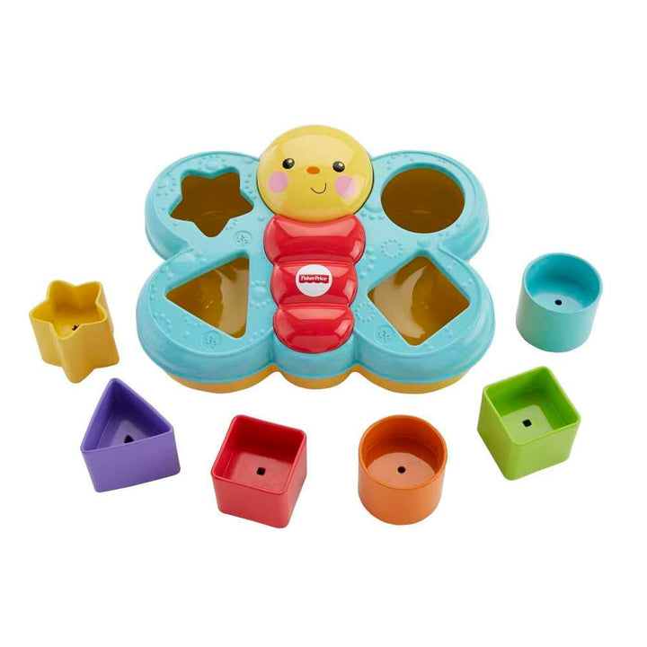Juego Interactivo Mariposa  Encajar figuras para Niños