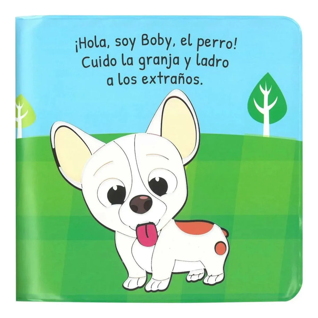 Libro Animales De La Granja Impermeables Para Niños
