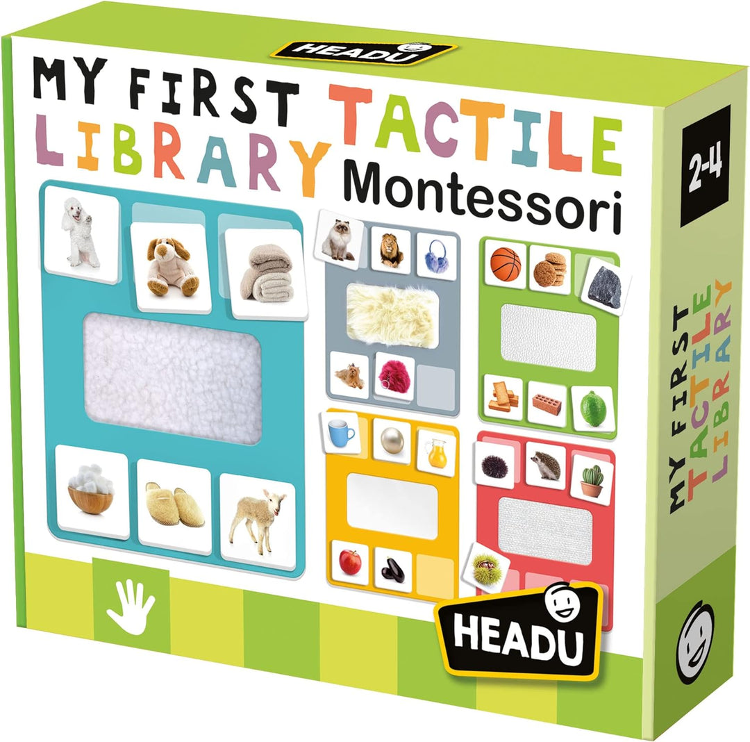 Juego Educativo Montessori Mi Primera Biblioteca Táctil