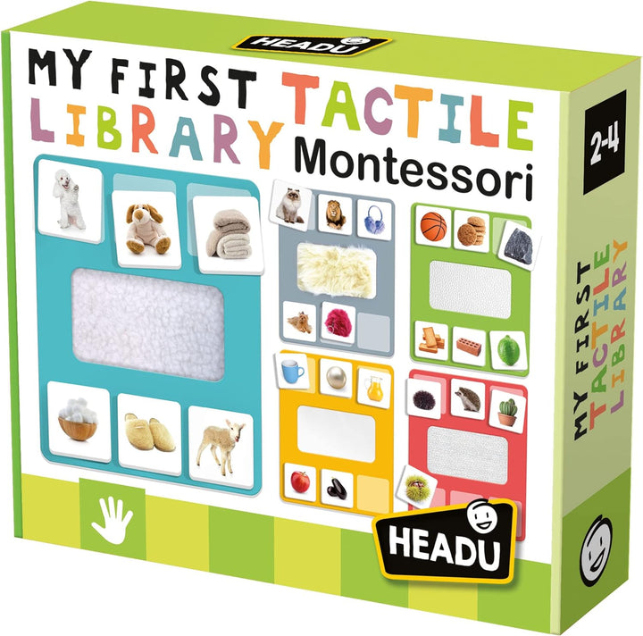 Juego Educativo Montessori Mi Primera Biblioteca Táctil