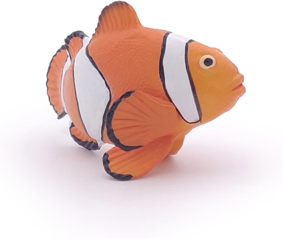 Figura Coleccionable Pez Payaso Papo Pintada A Mano