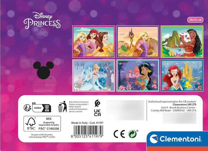 Rompecabezas Cubos Princesas Disney Clementoni Para Niños