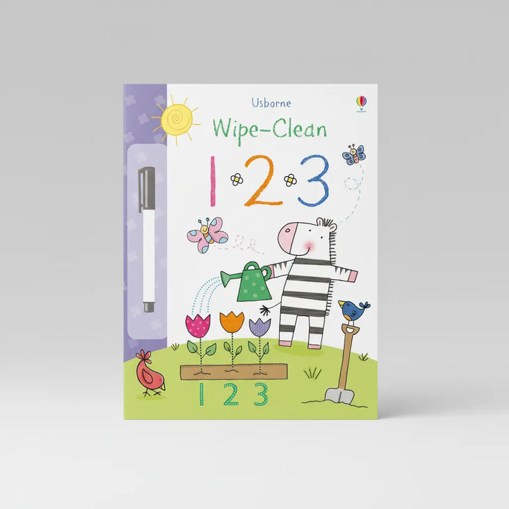 Libro Infantil aprendizaje 1 2 3  Borrable para Niños