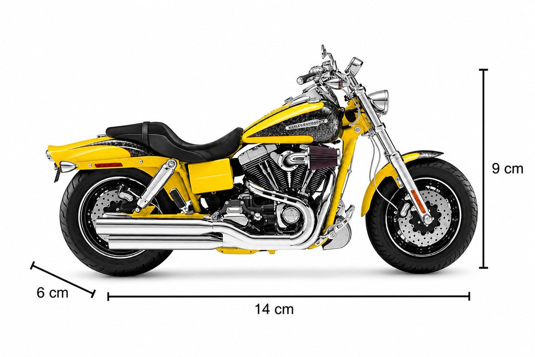Moto A Escala Harley-davidson 2009 FXDFSE CVO Fat Bob