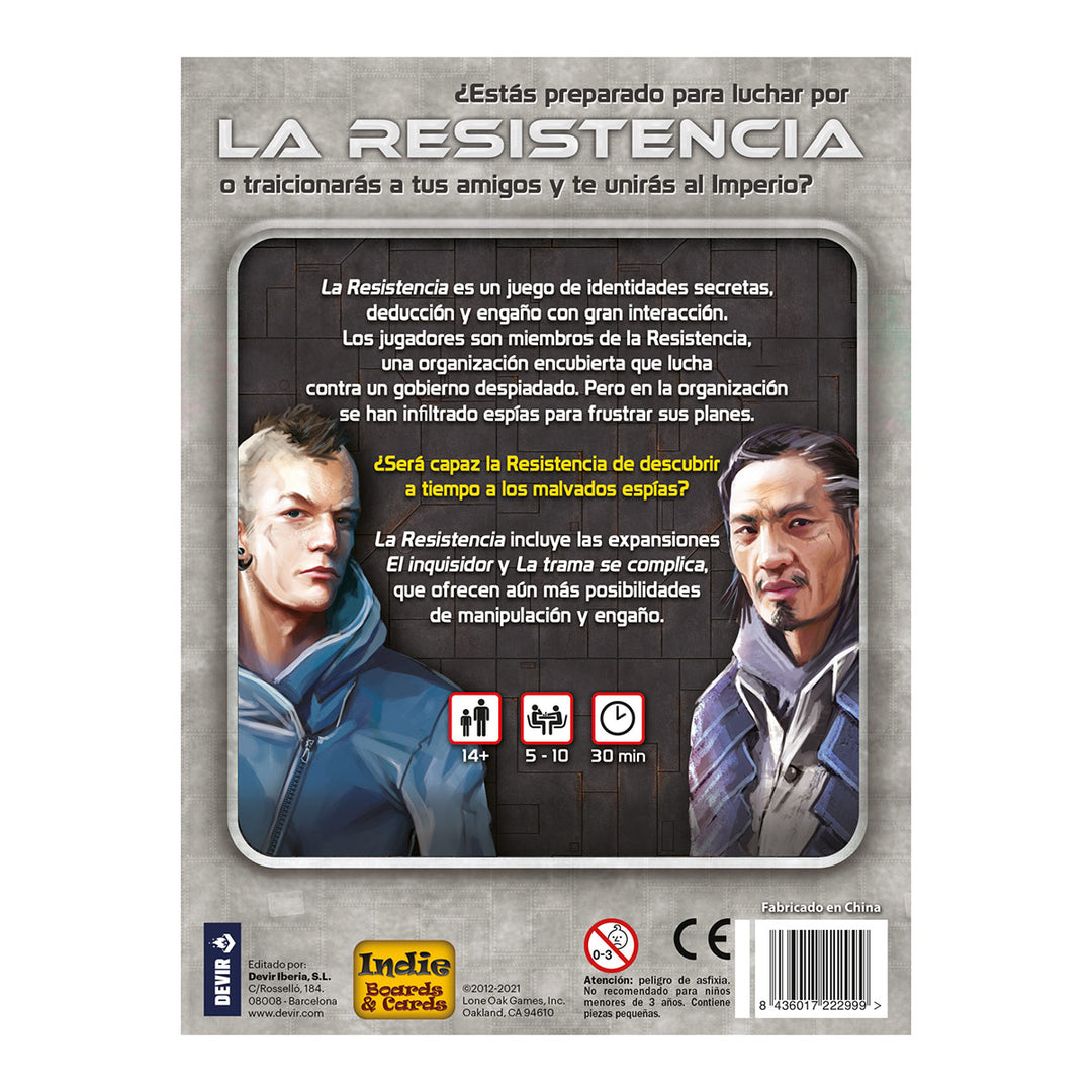 Juego De Mesa La Resistencia Estrategia Adultos