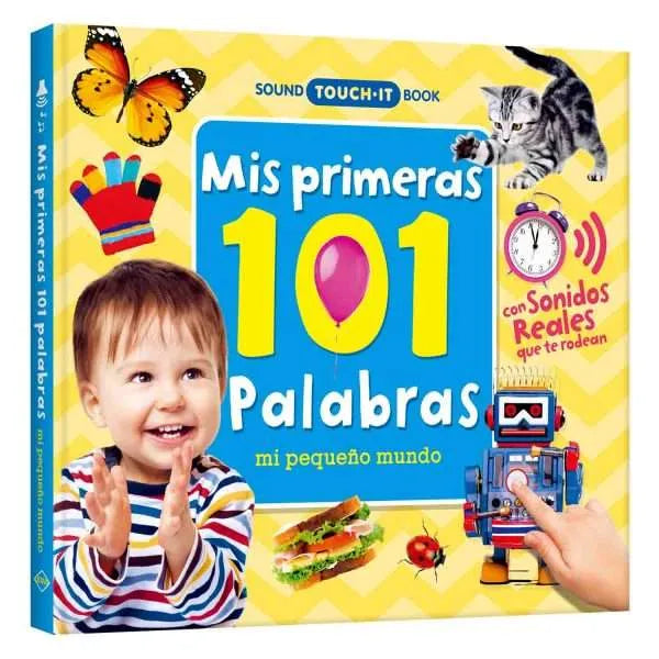 Libro  Mis Primeras 101 Palabras Sonidos Niños