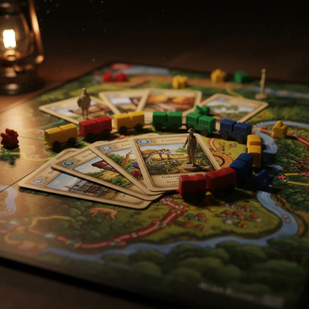 Juego Aventureros Al Tren! El Corazón De África
