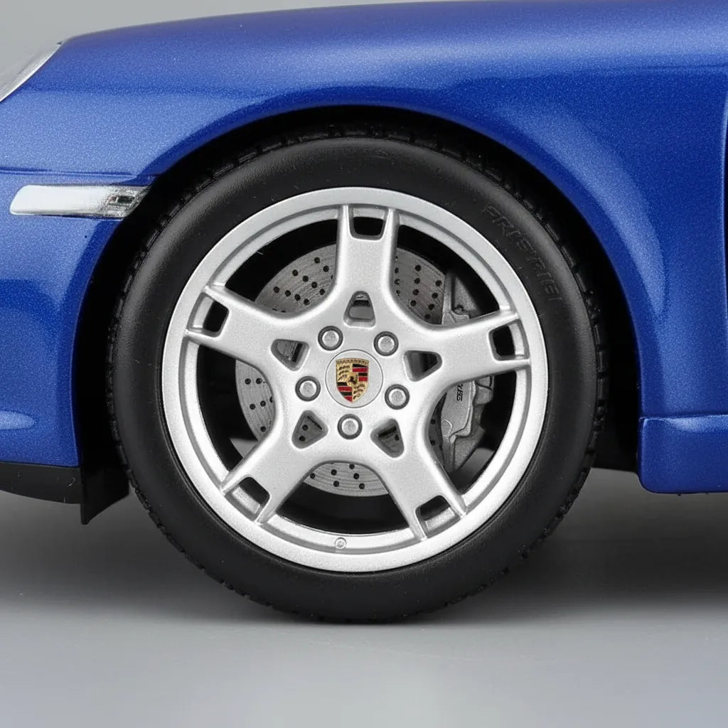 Carro Coleccionable 1/36 Porshe 911 Carrera 4s Azul