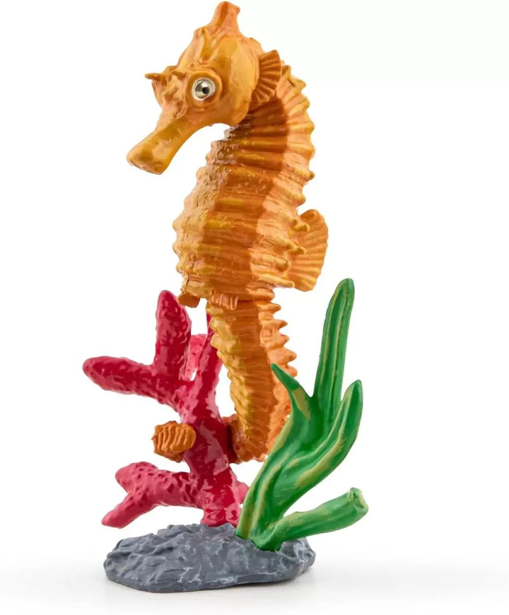 Figura Coleccionable Caballito De Mar Pintada A Mano