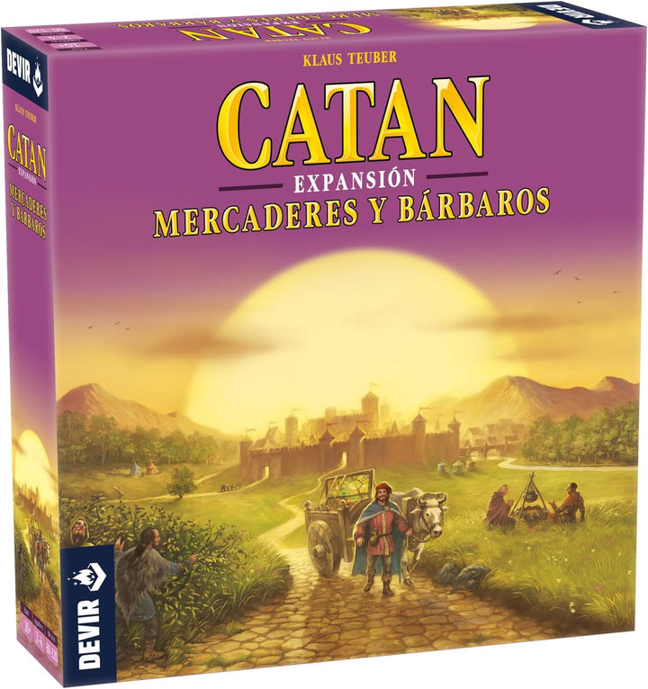 Juego Expansión Catan Mercaderes Y Barbaros Adultos