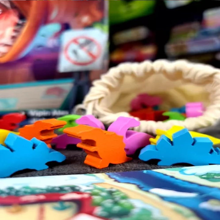 Juego De Mesa Draftosaurus Para Niños Familiar
