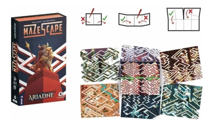 Juego De Mesa Mazescape Ariadne Adultos