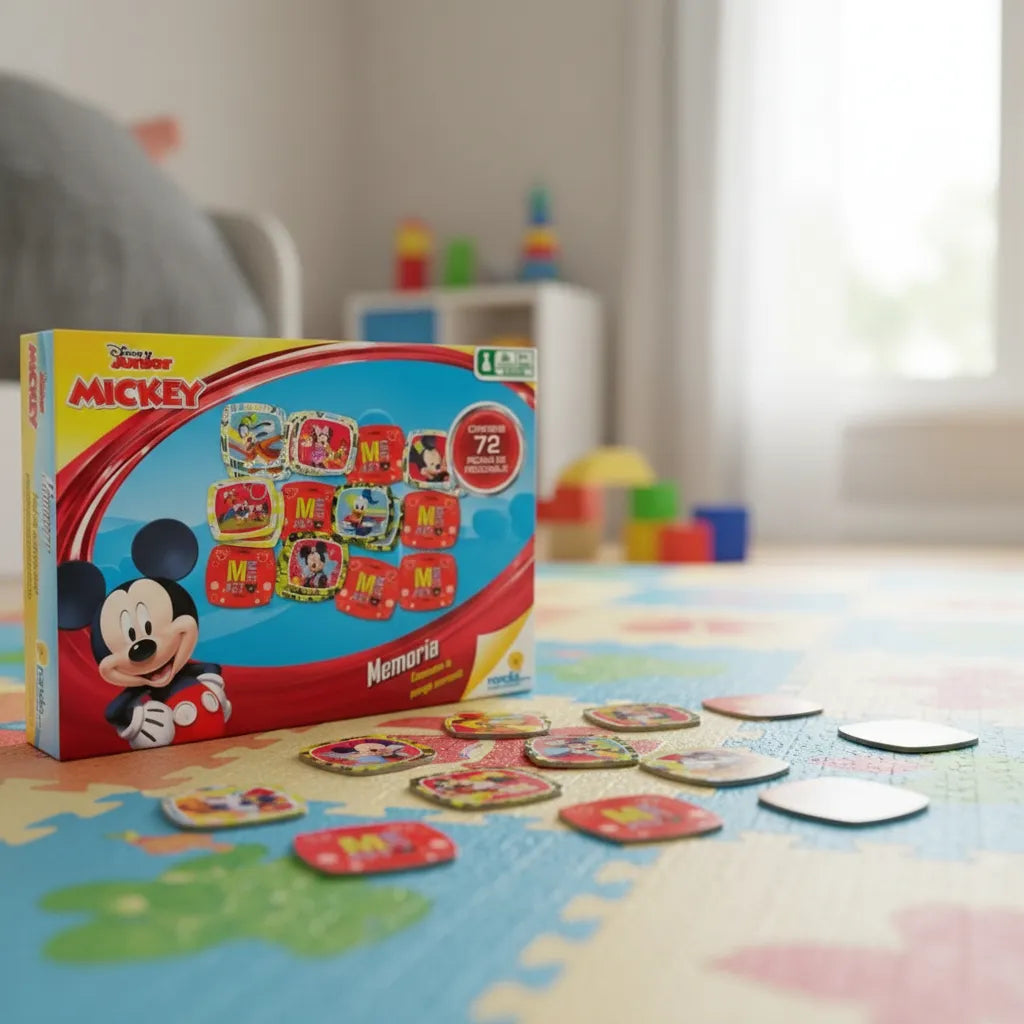 Juego De Memoria Mickey Mouse Ronda