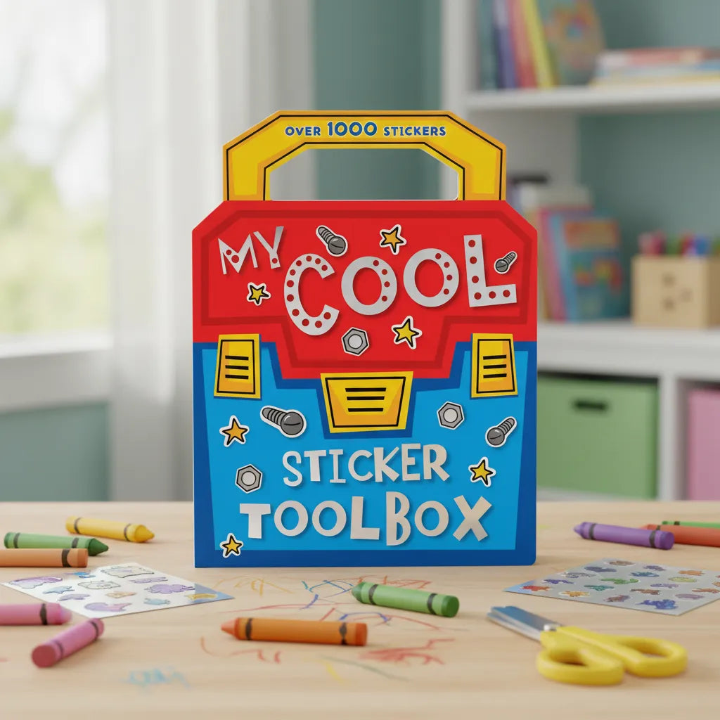 Libro De Actividades My Cool Sticker Toolbox