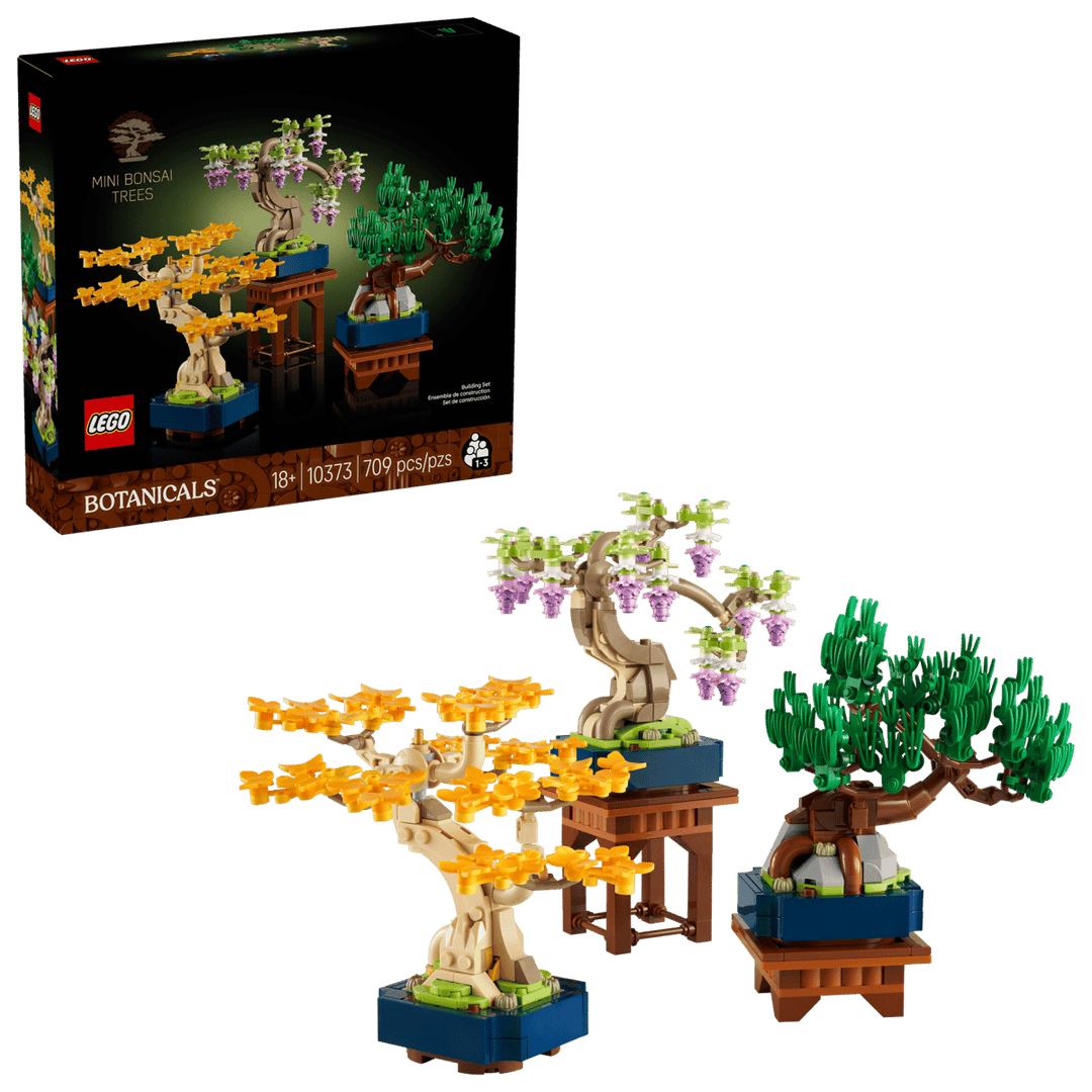 Juego De Construcción Mini Árboles Bonsái  Lego Original