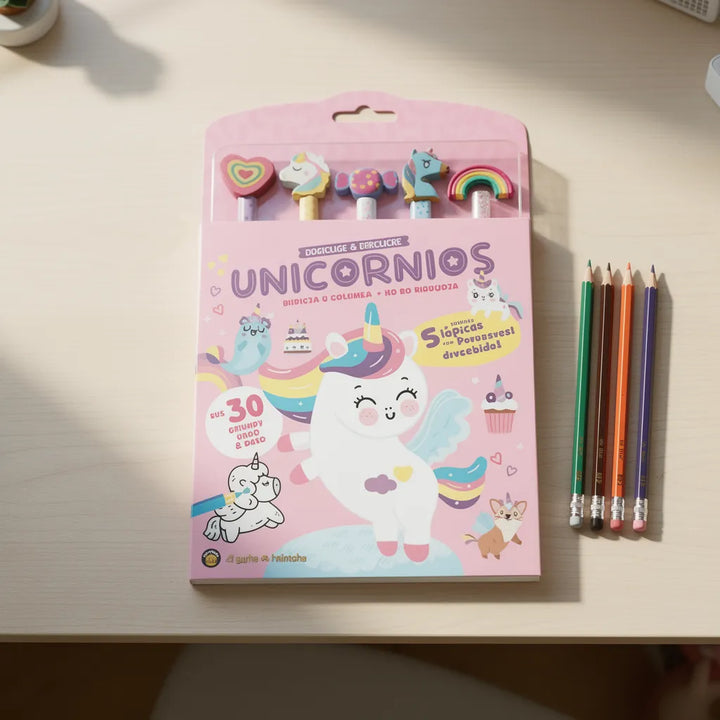 Libro Aprende Dibujar Unicornio Para Niños