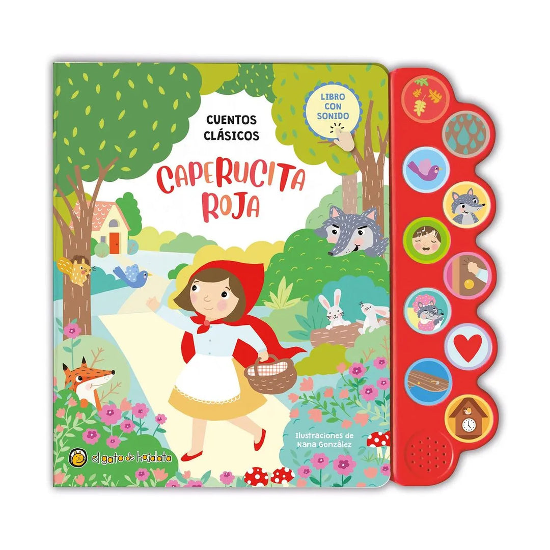 Libro Didáctico Caperucita Roja Para Niños
