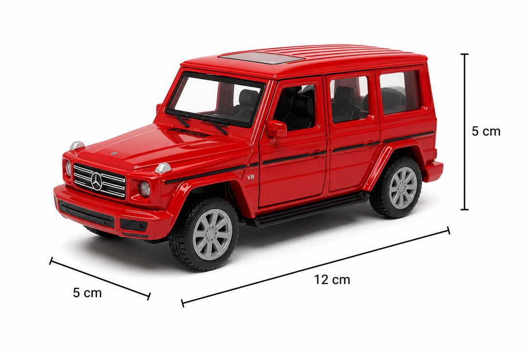 Carro Coleccionable Maisto 1:36 Mercedes Benz G Class Rojo