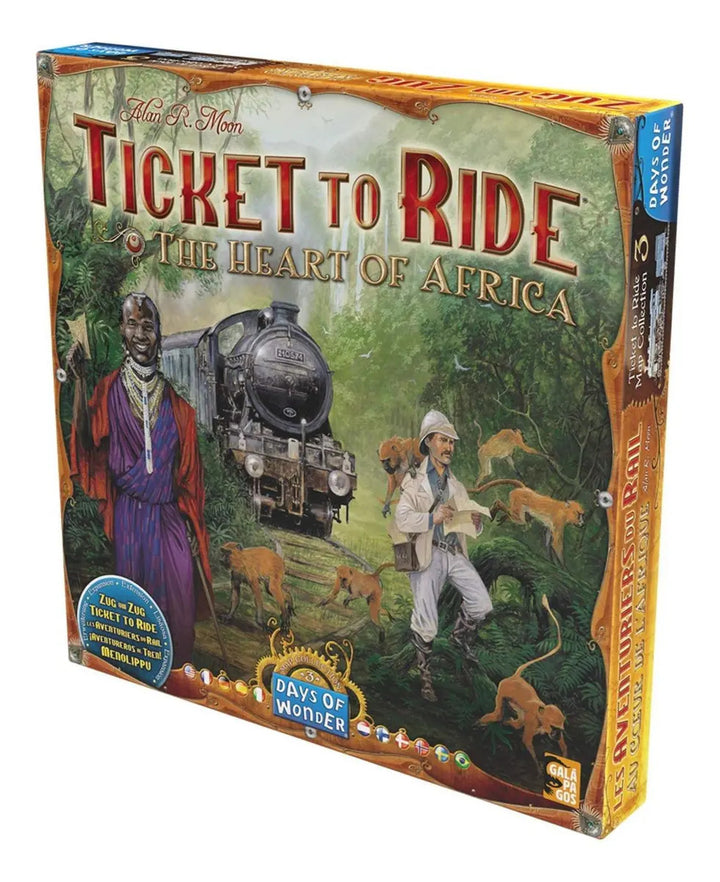 Juego Aventureros Al Tren! El Corazón De África