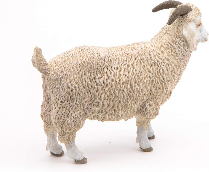Figura Coleccionable Cabra Cangora Papo Pintado A Mano