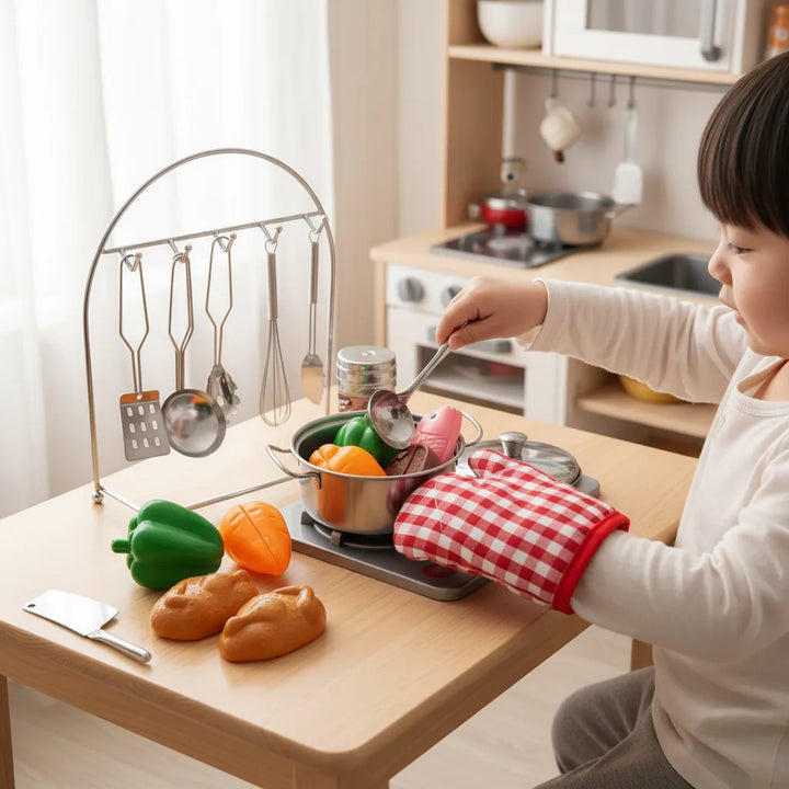 Set De Accesorios De Cocina 23 Piezas Para Niños