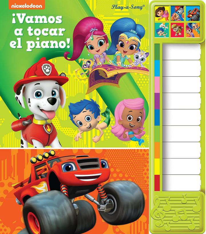 Libro De Piano  Nickelodeon sonidos Para Niños