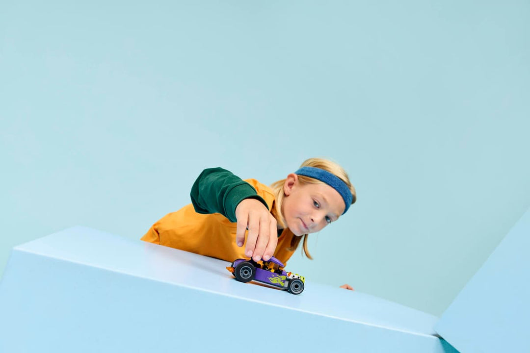 Juego De Construcción City Hot Rod 81 Piezas Para Niños