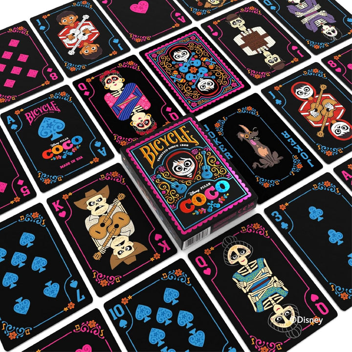 Cartas Bycycle Diseño Coco Disney Para Adultos