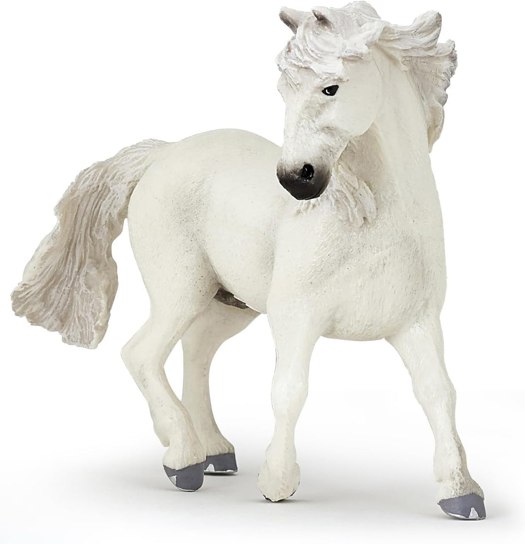 Figura Caballo De Camarga Pintada A Mano