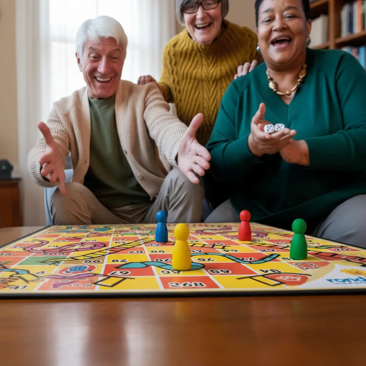 Juego De Mesa Multijuegos 4 En 1 Adultos Mayores