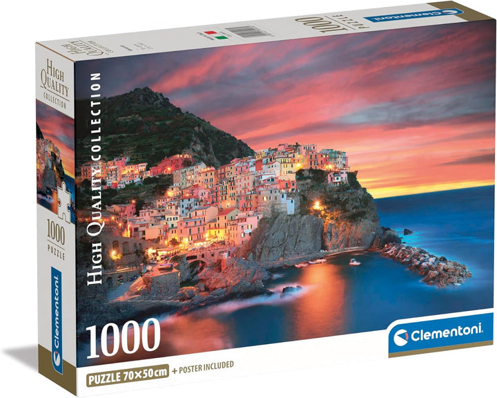 Rompecabezas 1000 Piezas Paisaje Manarola Italia
