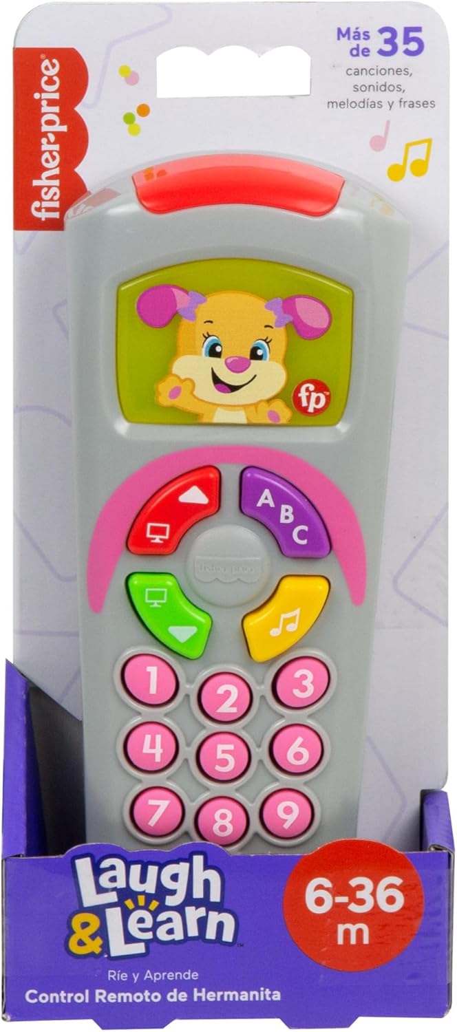 Juguete Interactivo Control Remoto rosa Para Bebés