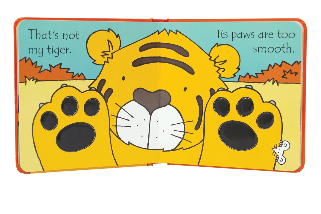 Libro Físico Ilustrado Ese No Es Mi Tigre Para Niños