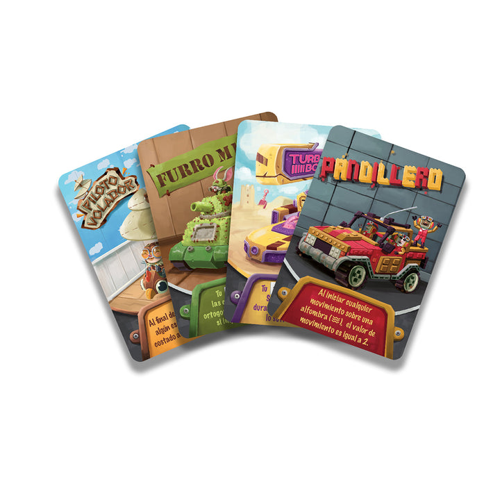 Juego De Mesa Tiny Turbo Cars Carreras Niños