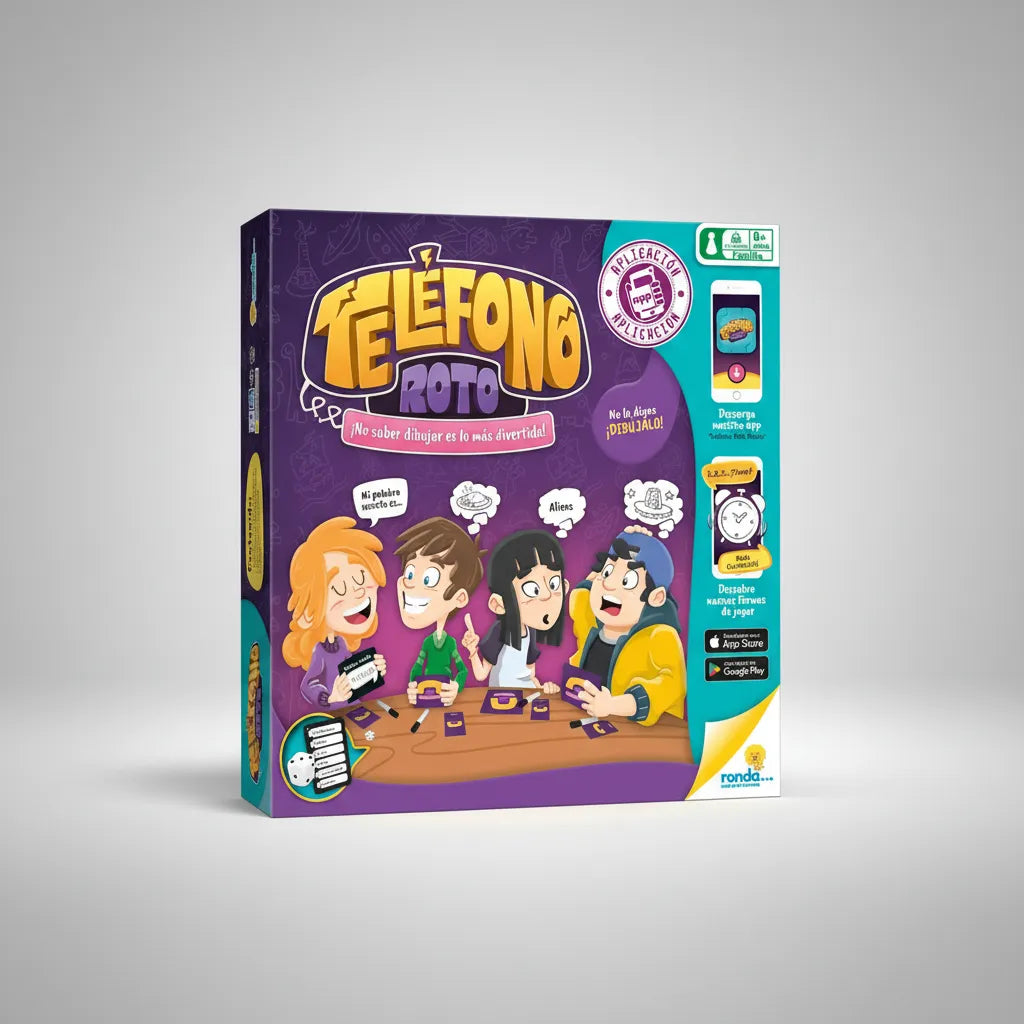 Juego De Mesa Estrategia Teléfono Roto Para Familia