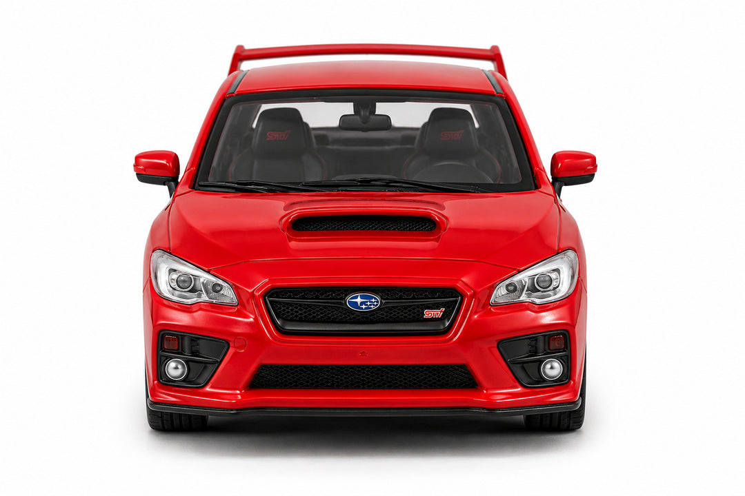 Carro Coleccionable A Escala 1:36 Subaru Wrx Sri 2017 Rojo