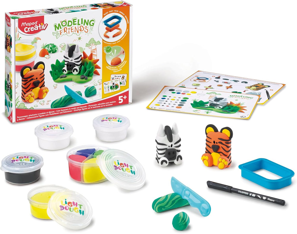 Juego Para Moldear Animales Salvajes Niños