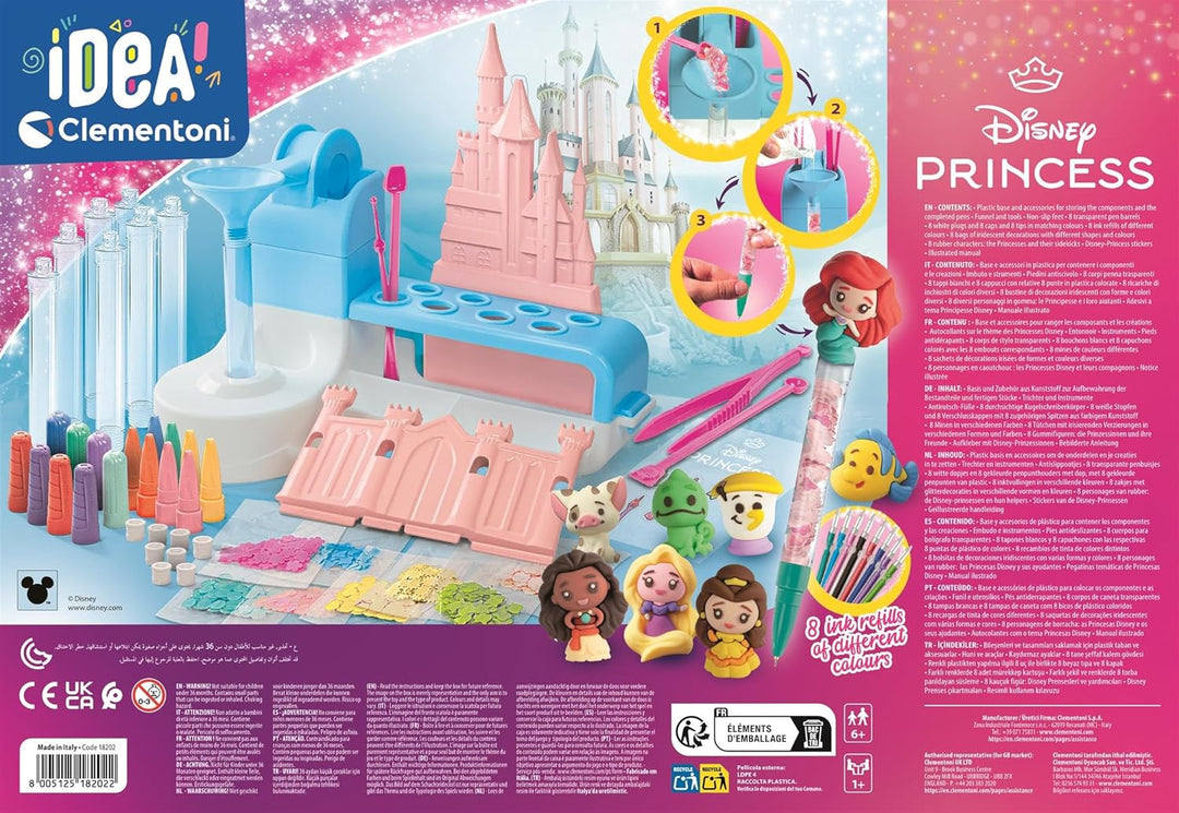 Juego Princesas Disney Crea Bolígrafos Personalizados Niños