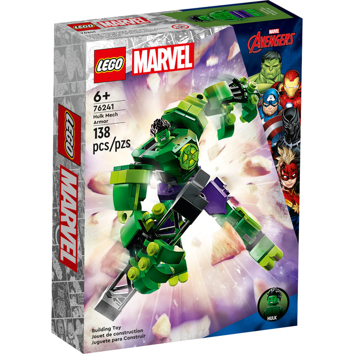 Juego Lego 138 Piezas Armadora De Hulk Niños