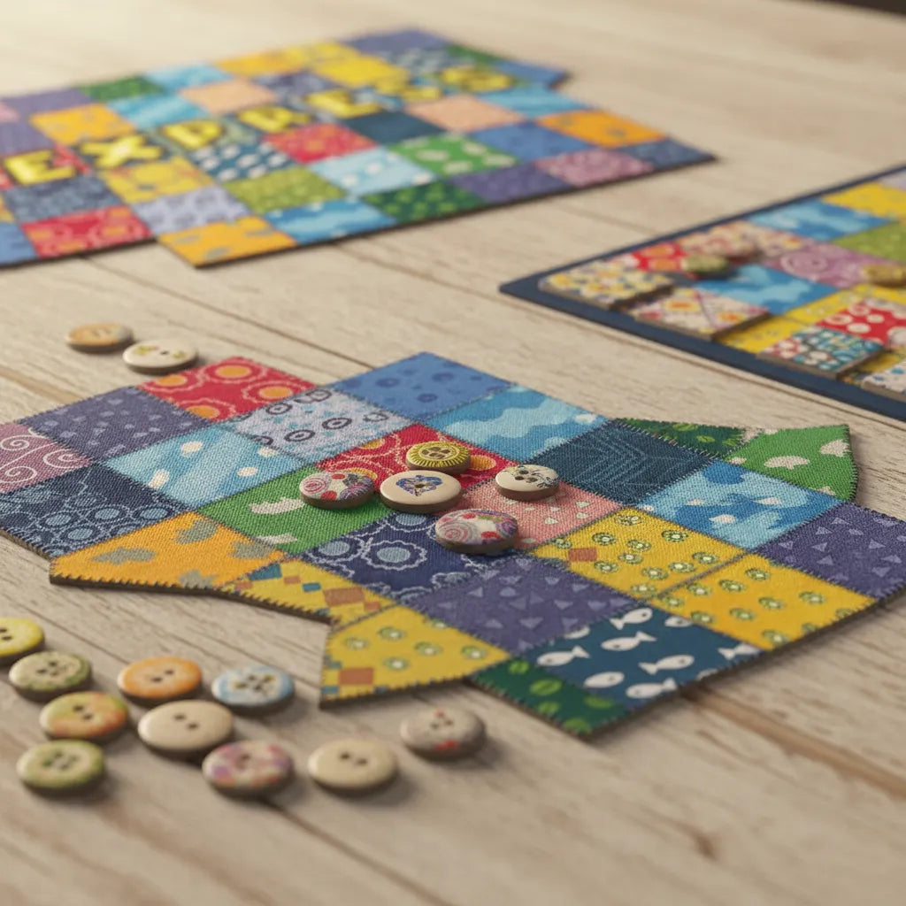 Juego De Mesa Patchwork Expréss Estrategia Devir Para Niños