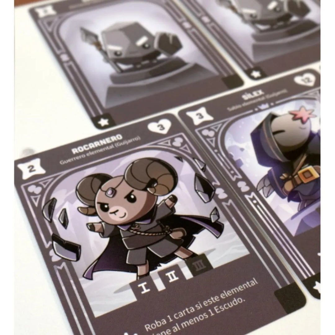 Juego De Mesa Dominio De Los Elementos Estrategia Niños
