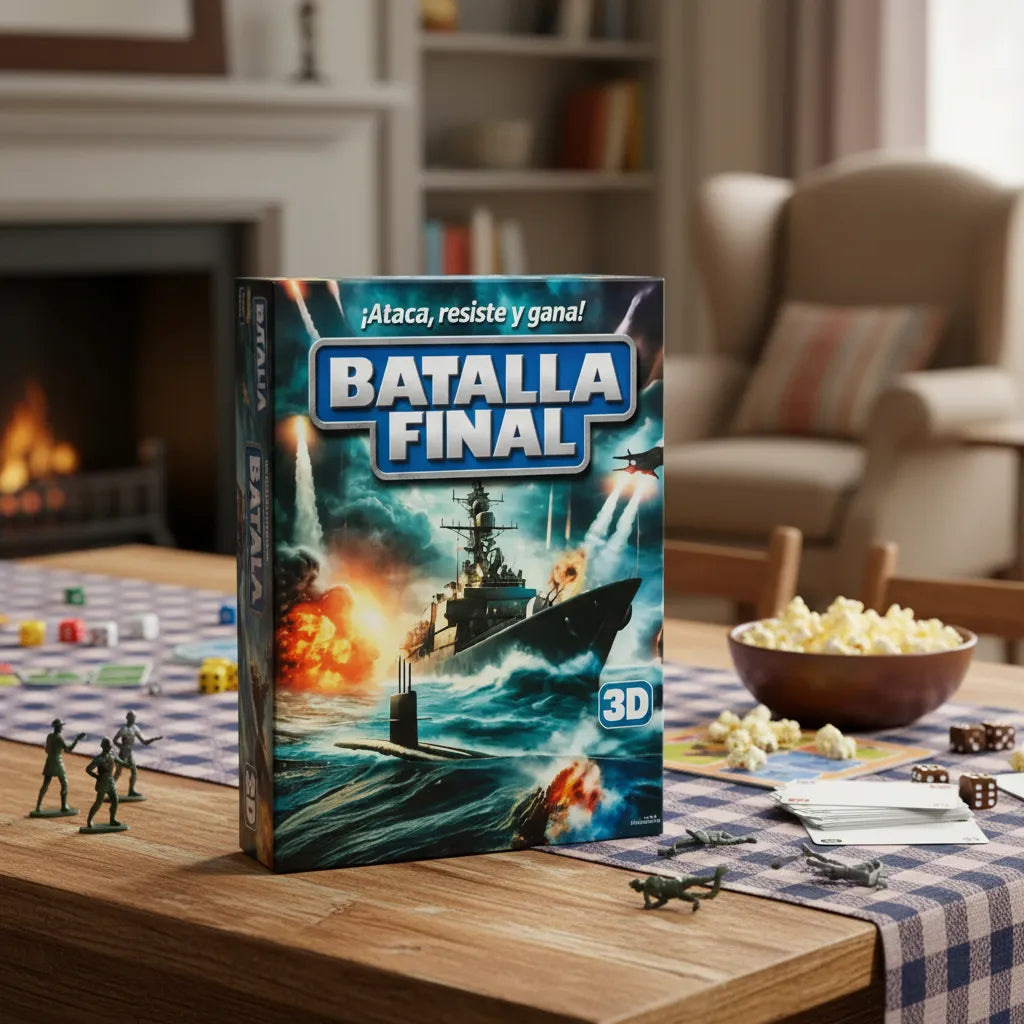 Juego De Mesa Batalla Final Estrategia Para Niños Familia