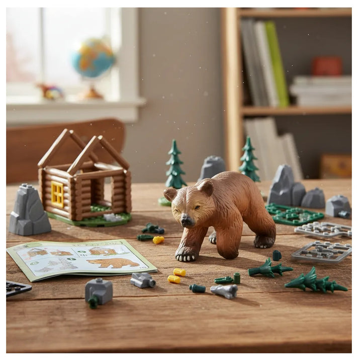 Figura Coleccionable Cría Oso Pirineos Pintada A Mano papo