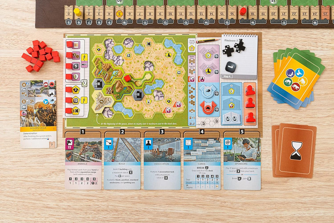 Juego De Mesa Ark Nova Devir Para Niños Adultos