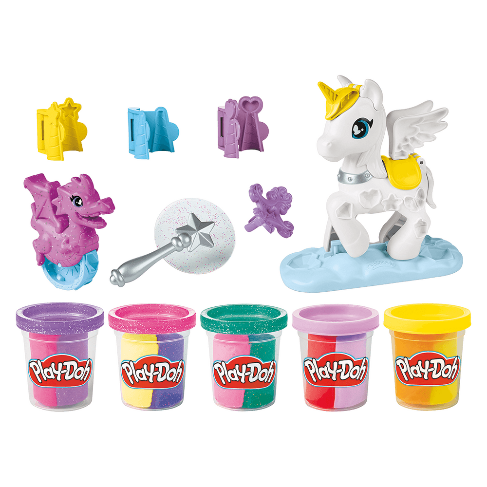 Juego Play-doh Unicornio Mágico Para Niños